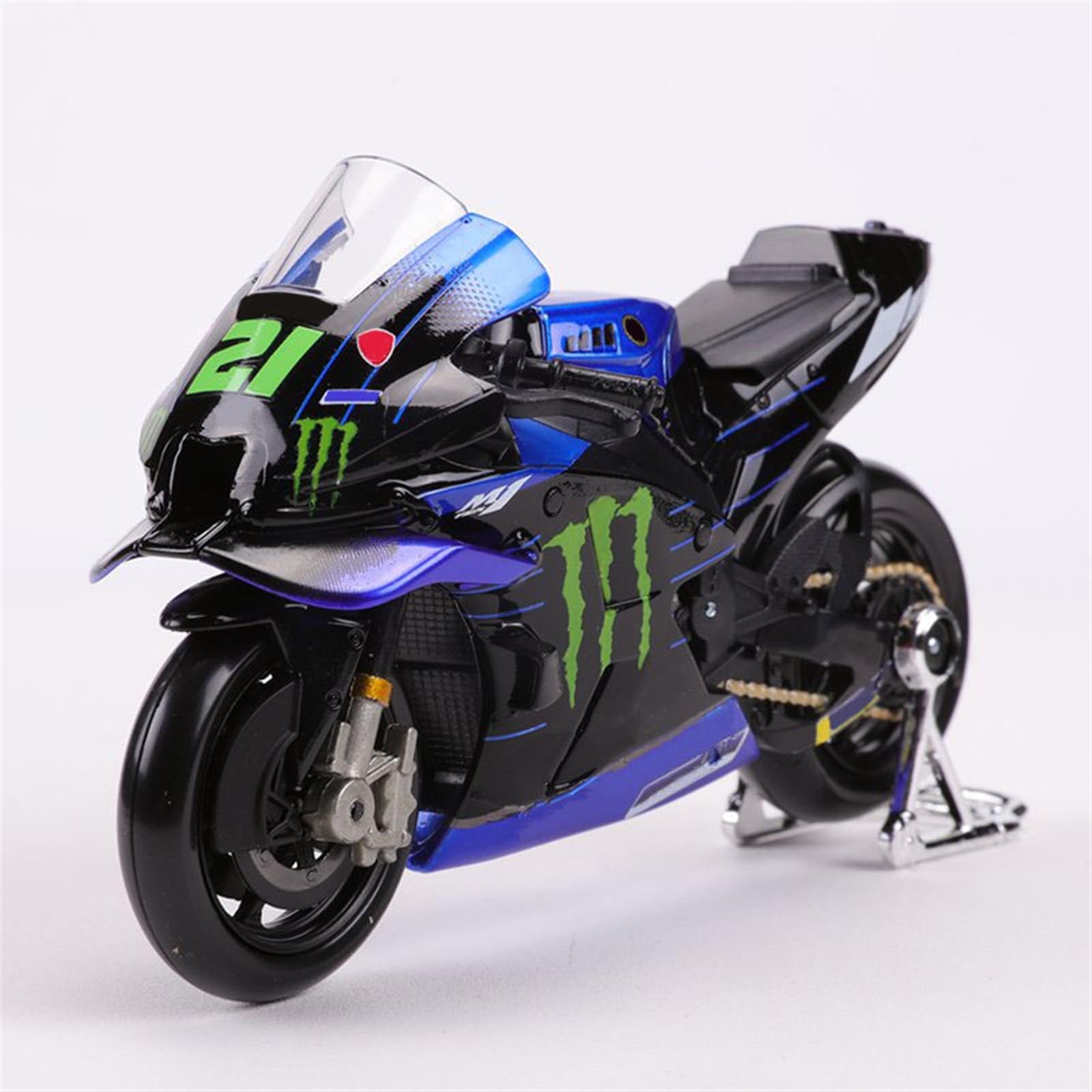Modello Collezione Di Modelli Pressofusi Simulazione Motociclette Regalo Per 1:18 Per Yamaha GP 21 Factory 2021