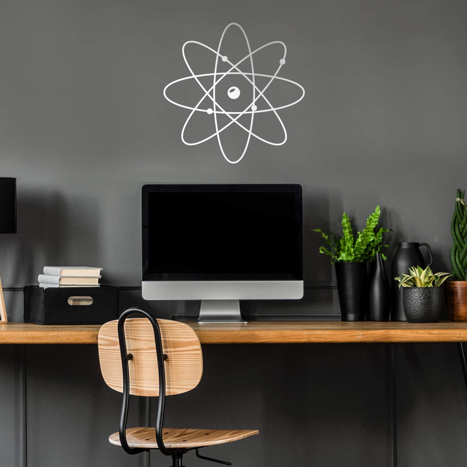Amazon.com: Vinyl Wall Art Decal - Atom - 23