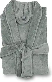 Roupão Appel Plush Flannel Estampado Toque Macio