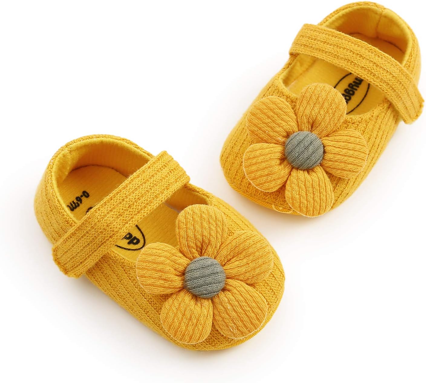 Baby Girls Mary Jane Flats with Bowknot Floral Princess Wedding Dress Shoes Soft Newborn Infant Crib First Walkers Prewalker image 5