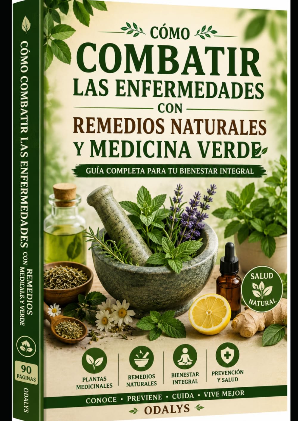 Como Combatir las Enfermedades con Remedios Naturales y Medicina Verde.: Guía práctica para fortalecer tu salud de forma natural con plantas medicinales, alimentos saludables y hábitos de bienestar.