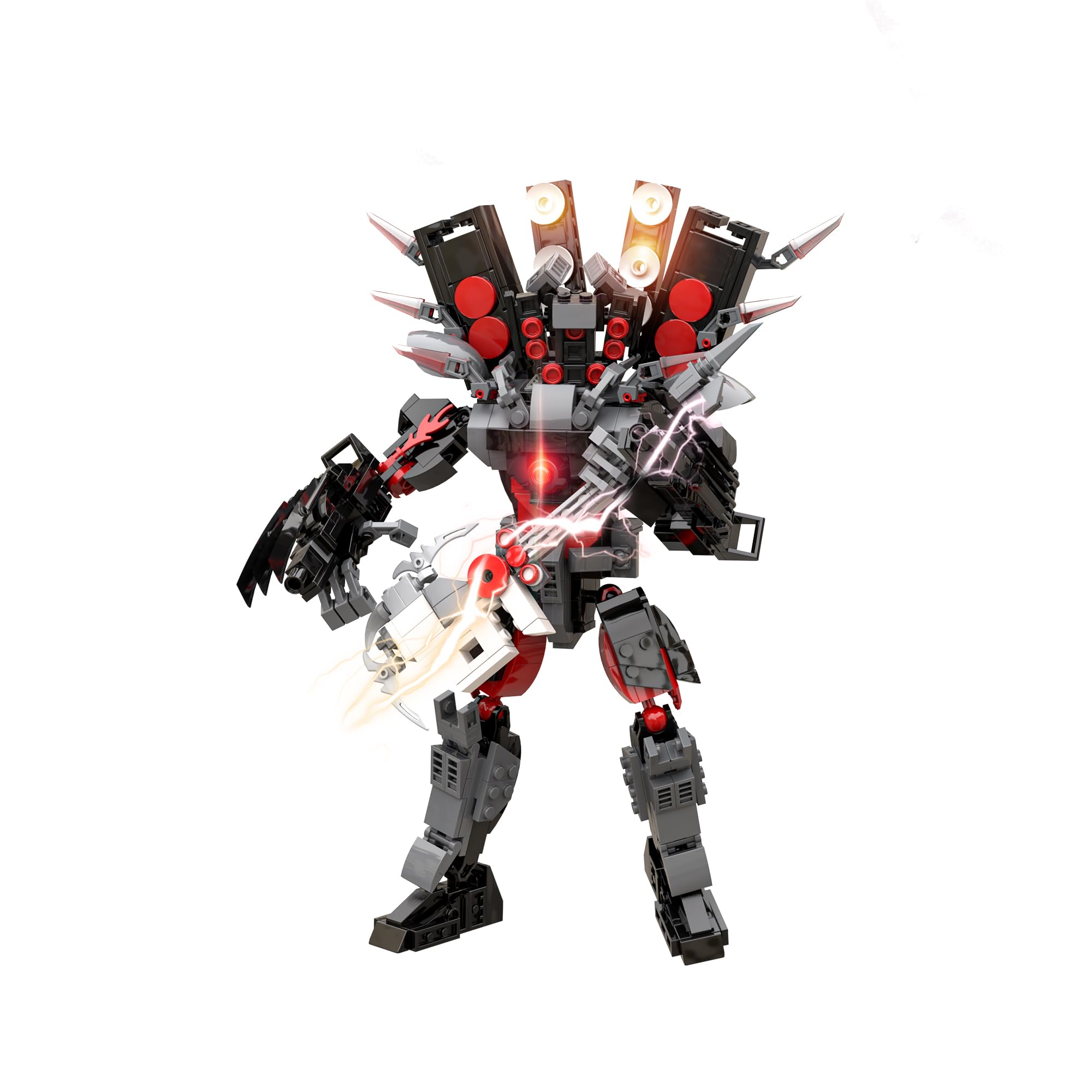 Amazon.com: Upgraded Titan Clockman Block Toy, Titan Clock Man