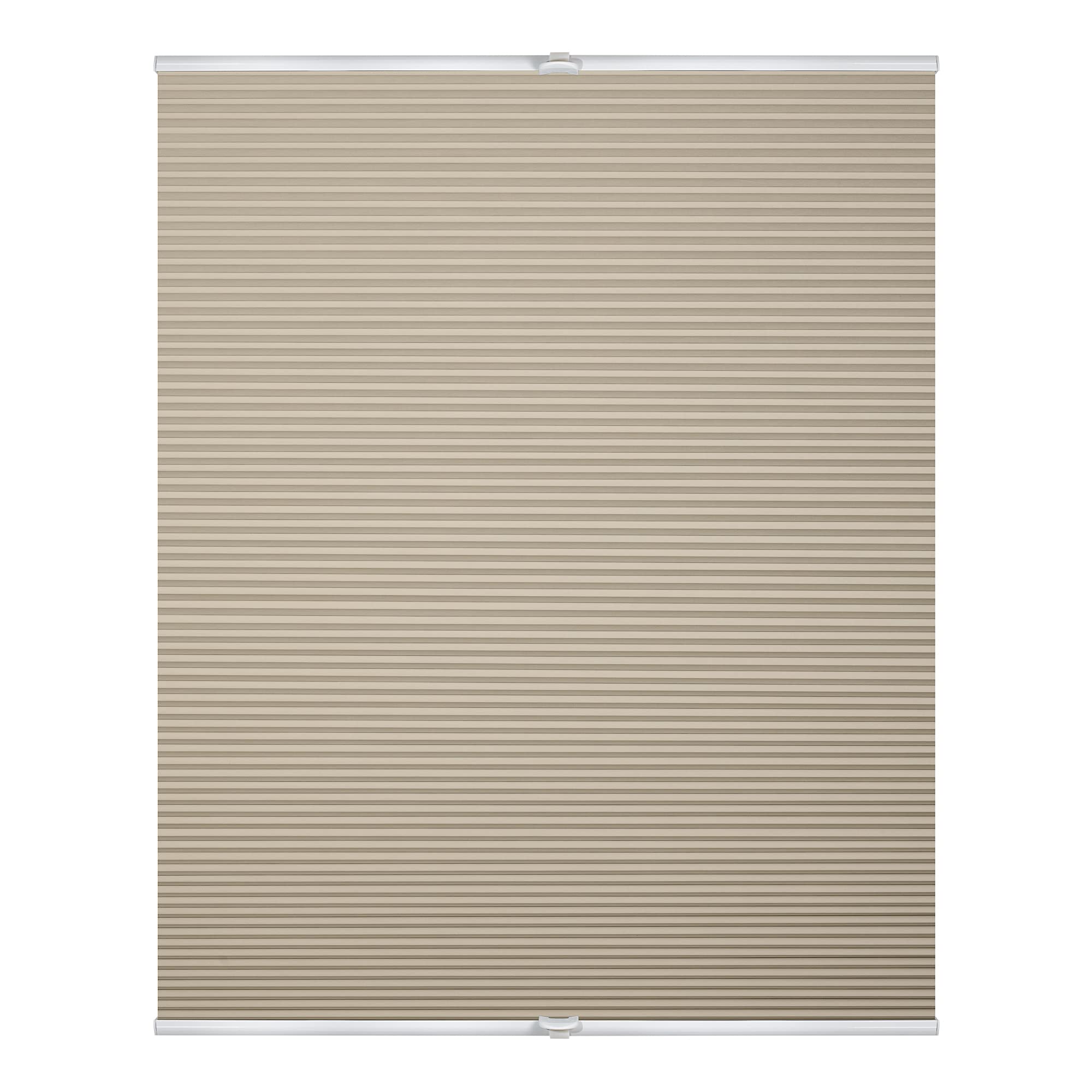 Lichtblick Thermo-Plissee Klemmfix, Creme, 45 cm x 130 cm (B x L)