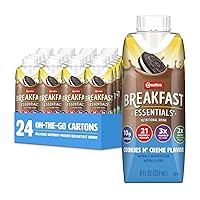 Vista 7 de Carnation Breakfast Essentials - Bebida lista para tomar sabor Creamy Strawberry en botella de cartón de 8 onzas líquidas