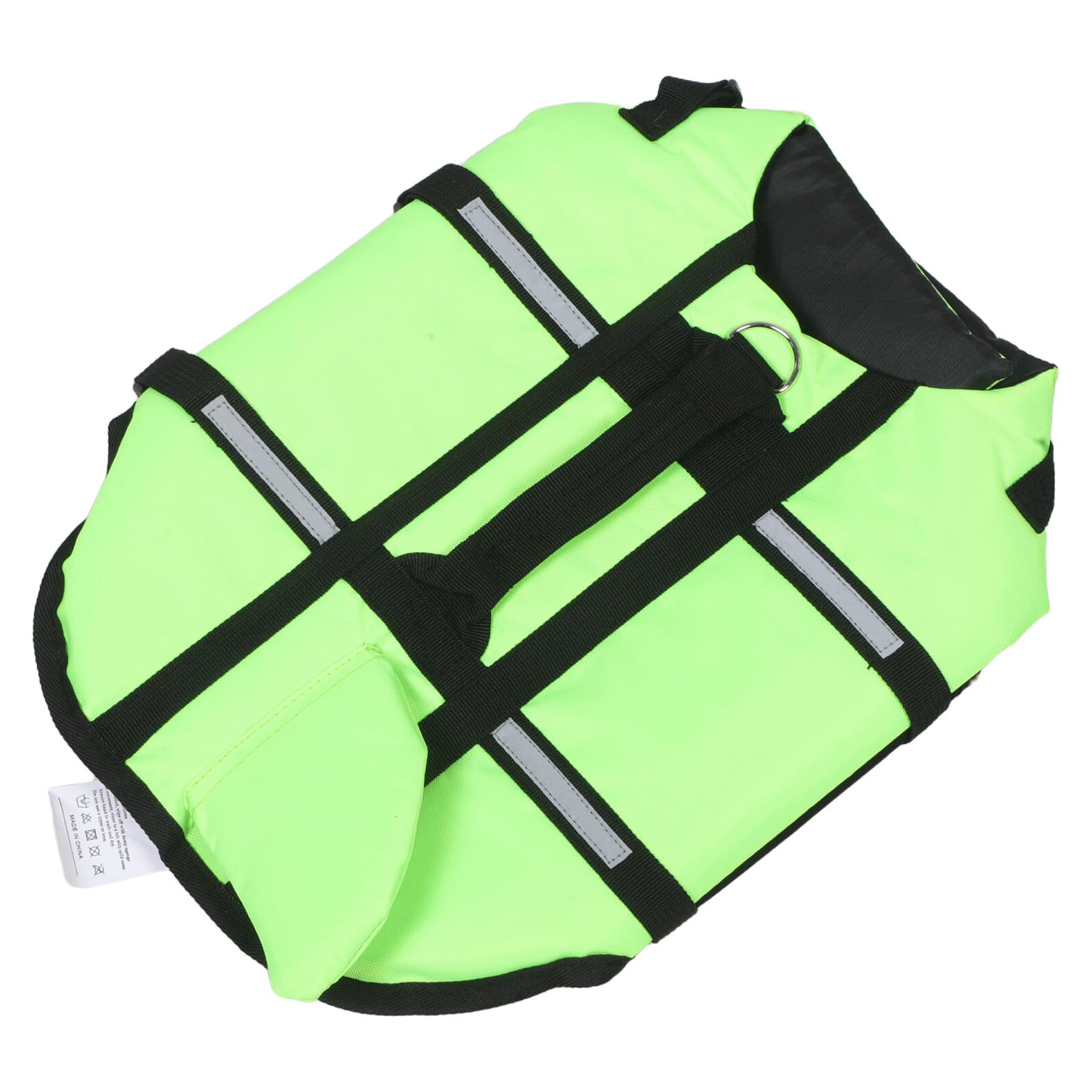 WOONEKY Reflektierende Hundesicherheitsweste aus Polyester mit Verstellbarem Sitz für Outdoor Aktivitäten Grün