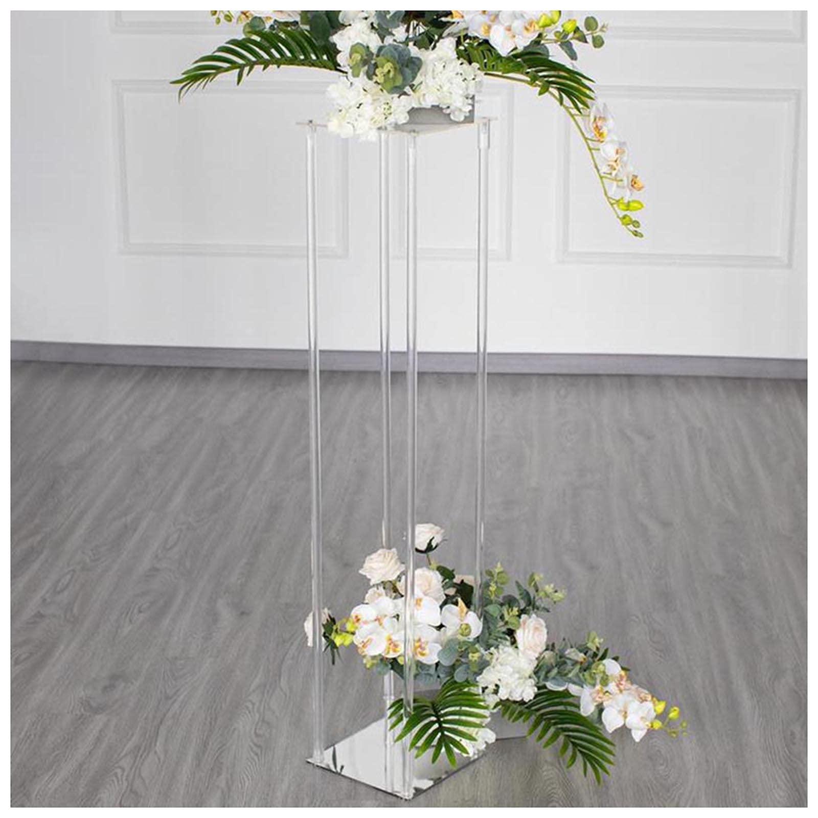 Amazon.co.jp: 10PCアクリルフラワースタンド、ウェディングフラワー