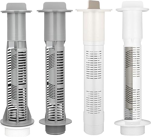 Miniatura 4 de Tapa de tubo vertical de filtro de bañera de hidromasaje de 3-12 pulgadas compatible con balnearios Watkins Hot Springs (1, blanco)