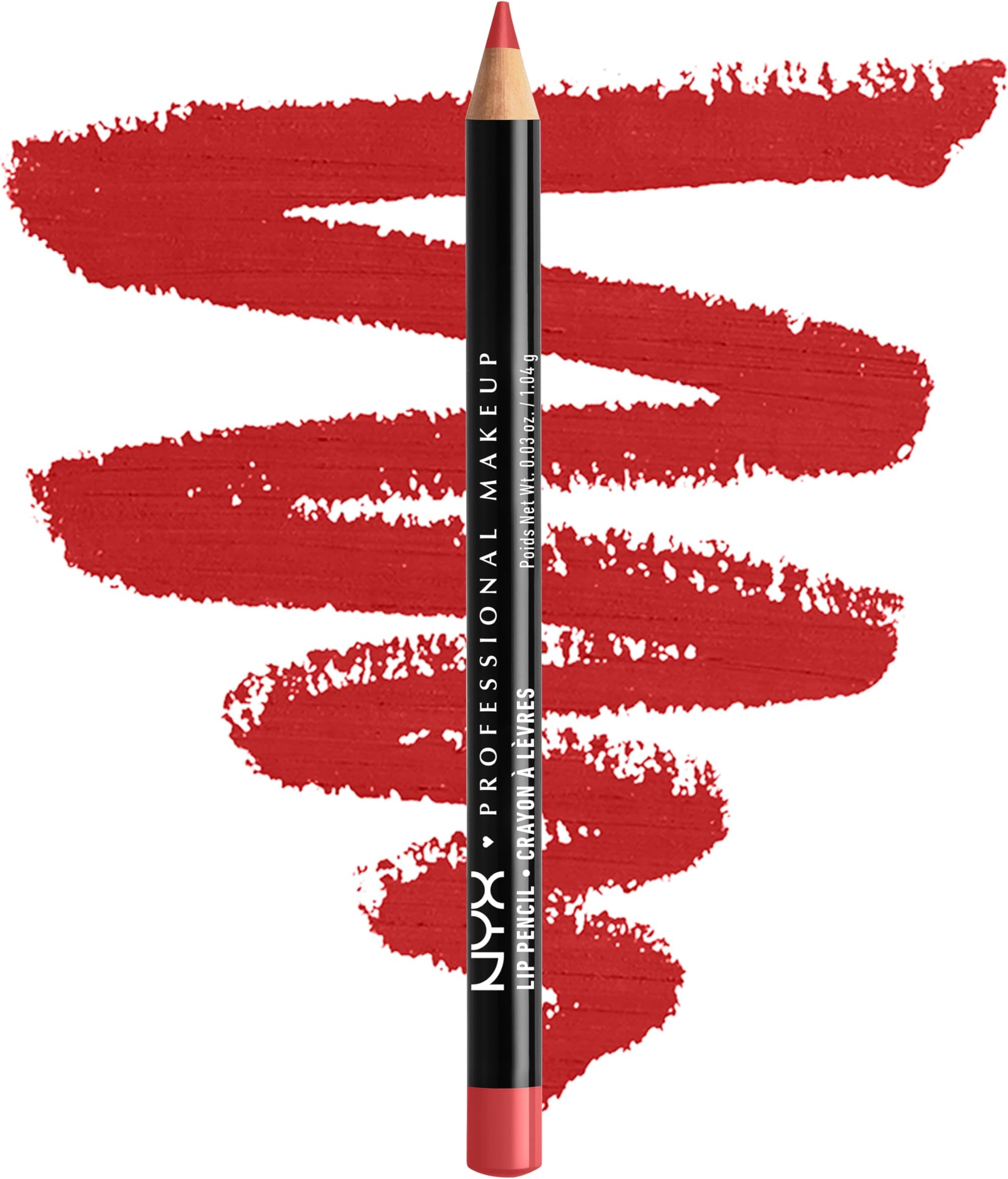 NYX PROFESSIONAL MAKEUP Slim Lip Pencil, Cabaret 04