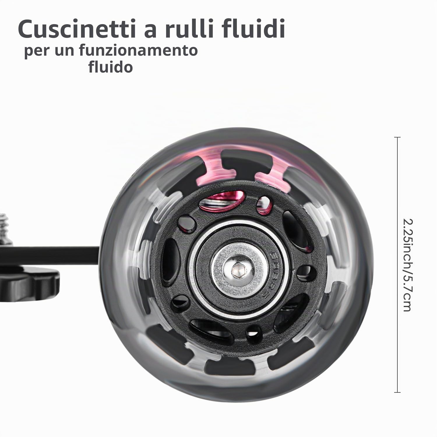 Neewer Carrello scorrevole da tavolo per fotocamera in scala con capacità di carico di 10 kg, aste in alluminio, ruote in gomma girevoli da 1/4" 3/8", filettatura a vite per videocamere DSLR (nero)