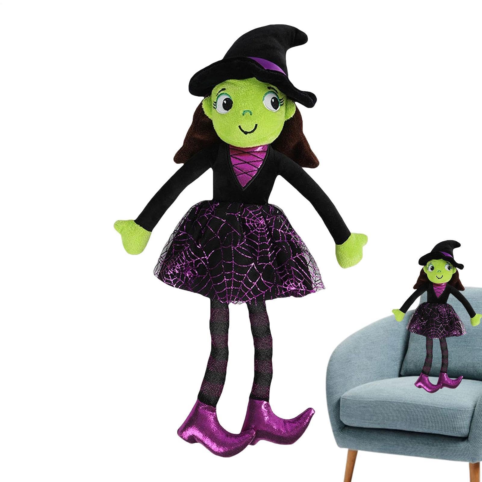 Peluche de Halloween y figura de felpa para decoración del hogar en fiestas y estantes 8