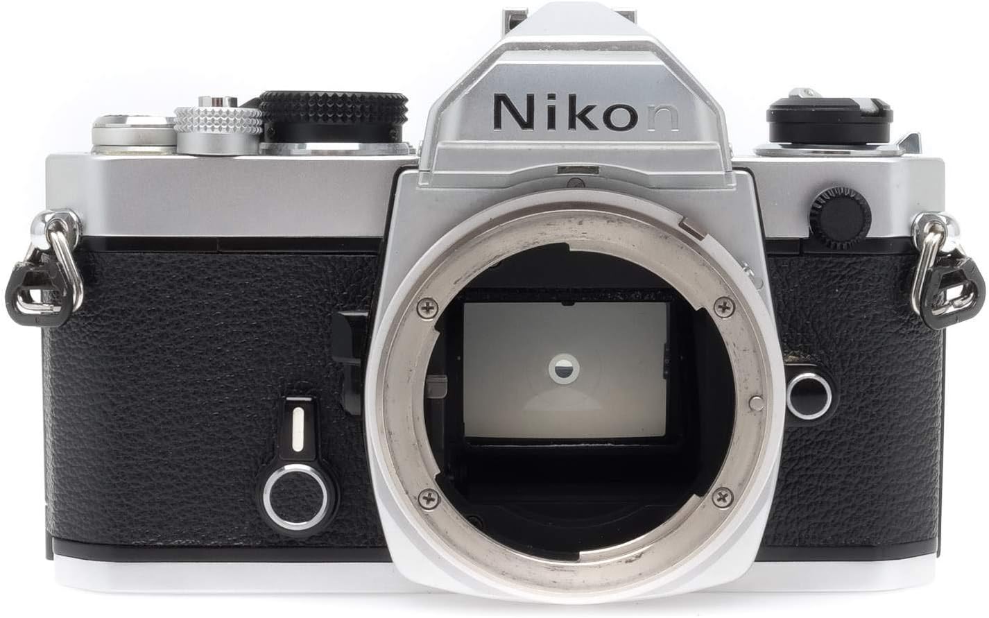 Nikon FM chrome body SLR film camera (Renewed)
