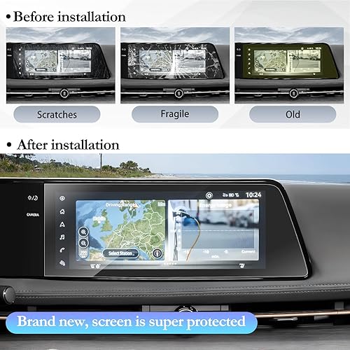 Vista 67 de SKTU Protector de pantalla de 8 pulgadas para Rogue 2021-2026 (SV, Rock Creek) / Altima SV 2019-2025 / Sentra (SR, SV) 2020-2025 Accesorios Rogue