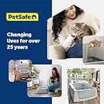 PetSafe ScoopFree Premium Natural Cat Litter, 2-Pack – 100% Natural Non-Clumping Cat Litter, 21+ Day Odor Control – No Chemicals, Additives, Dyes or Fragrances – Includes 2 Bags
