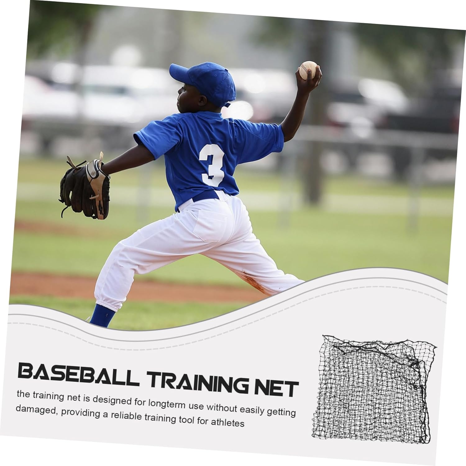 Baseball Training Net Efficiency Practice Safety Softball Pitching Screen Professional Sports Training Equipment Portable Batting Mesh