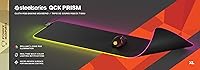 Vista 6 de SteelSeries QcK - Alfombrilla de mouse para juegos, tela prisma XL RGB, tamaño para cubrir escritorios