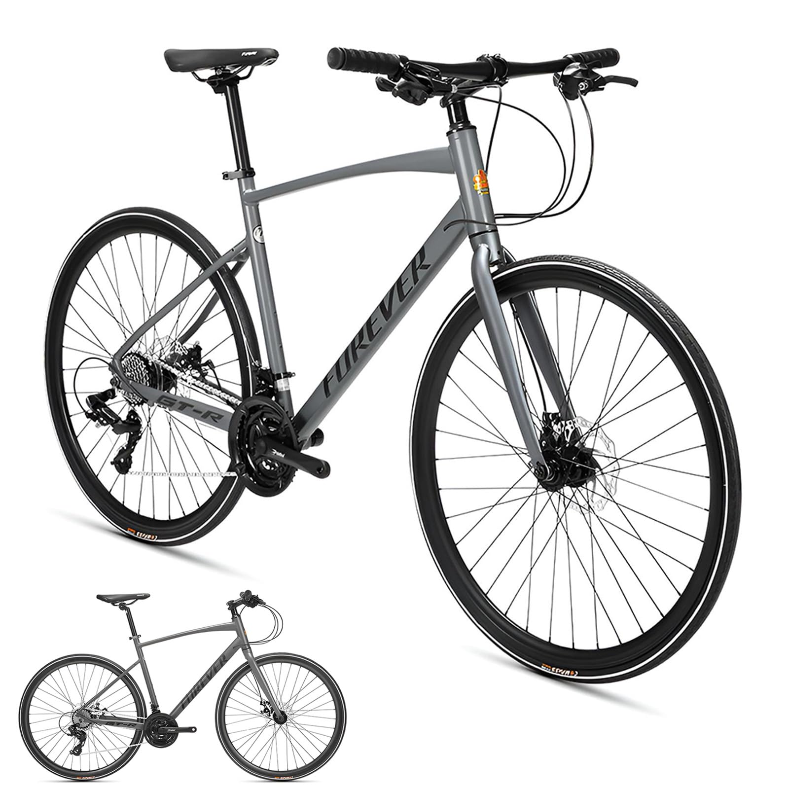 ☆前後タイヤ良品☆ 700Cロードバイク 防犯登録料込!! [No.244]