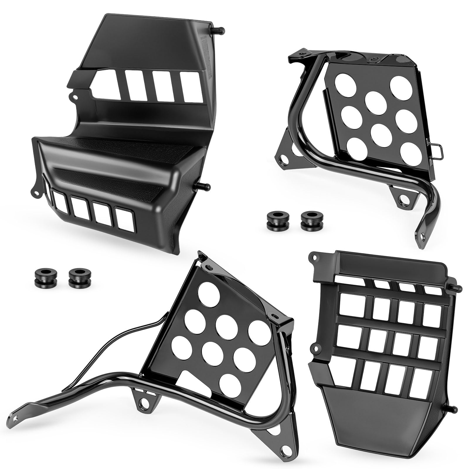 Barras Nerf L+R y reposapiés para Yamaha Banshee 350 YFZ350 1990-2006 3GD-27445-00-00 3GG-21691-00-00