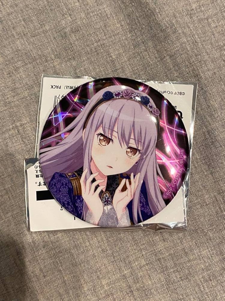 湊友希那 缶バッジ バンドリ Roselia ロゼリア 湊友希那 缶バッジ イベント LIVEの