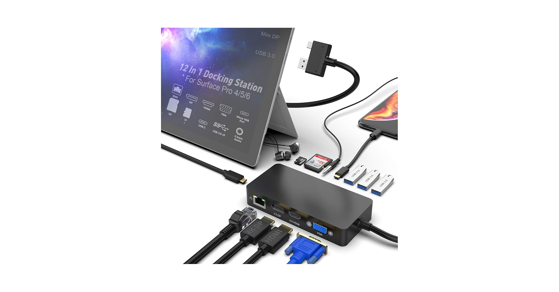Surface pro 9 ➕surface dock 2 セット Amazon.com: Microsoft Surface Dock 2 (Renewed) : Electronics