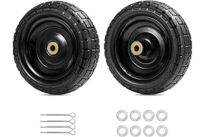 Parts Camp For Gorilla Cart Wheels 13-Inch 4.00-6 Solid Tire With Wheel