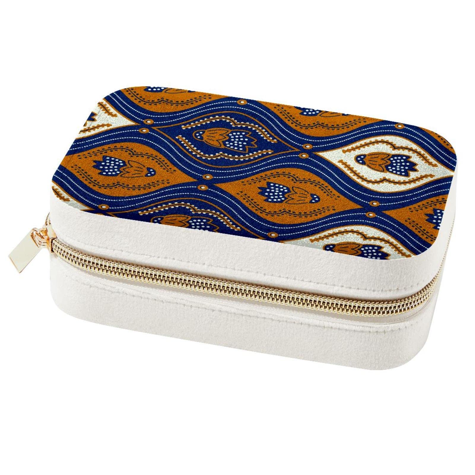 Organiseur de bijoux de voyage portable et compact pour ranger boucles d'oreilles