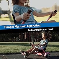 Vista 9 de Accesorio de asiento para aeropatineta para aeropatineta de 6.5 a 10 pulgadas, kit de conversión de buggy go kart, accesorio para scooter