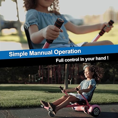 Miniatura 3 de KKA Hoverboard Kart, carrito de hover, accesorio para buggy para 6.5"8"10" Hover boards, accesorio para transformar tablas de hover en Go Karts