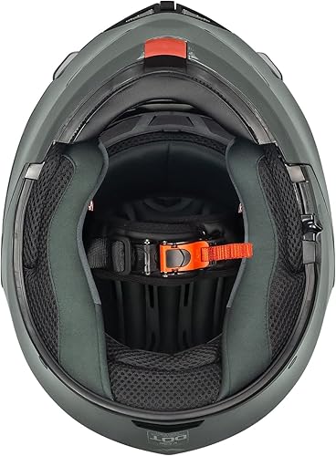 Miniatura 4 de VCAN VX28 Casco modular de motocicleta abatible de cara completa, aprobado por DOT, almohadilla Coolmax para mejillas y listo para OTG