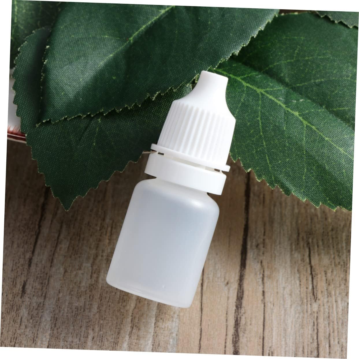 10sets 5ml Plastic Mini Dropper Bottles Squeezable Eye Liquid Bottles Childproof Cap Dispenser Essential Oil Storage 30pcs*10