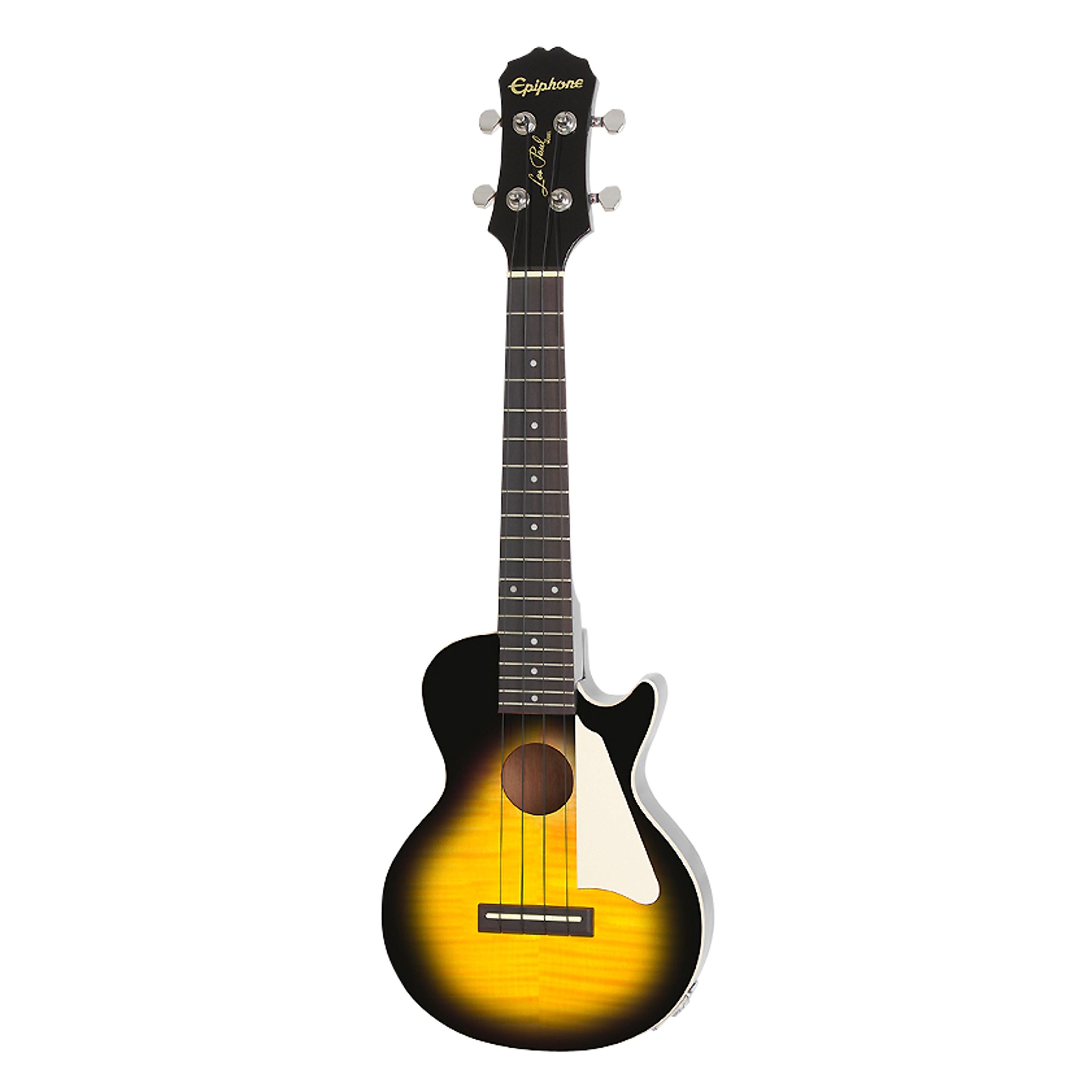 中古ウクレレ（コンサート、エレアコ）EPIPHONE ( エピフォン ) / Les Paul Model（レスポールモデル） Amazon.co.jp: Epiphone Les Paul Ukulele Vintage Sunburst ウクレレ