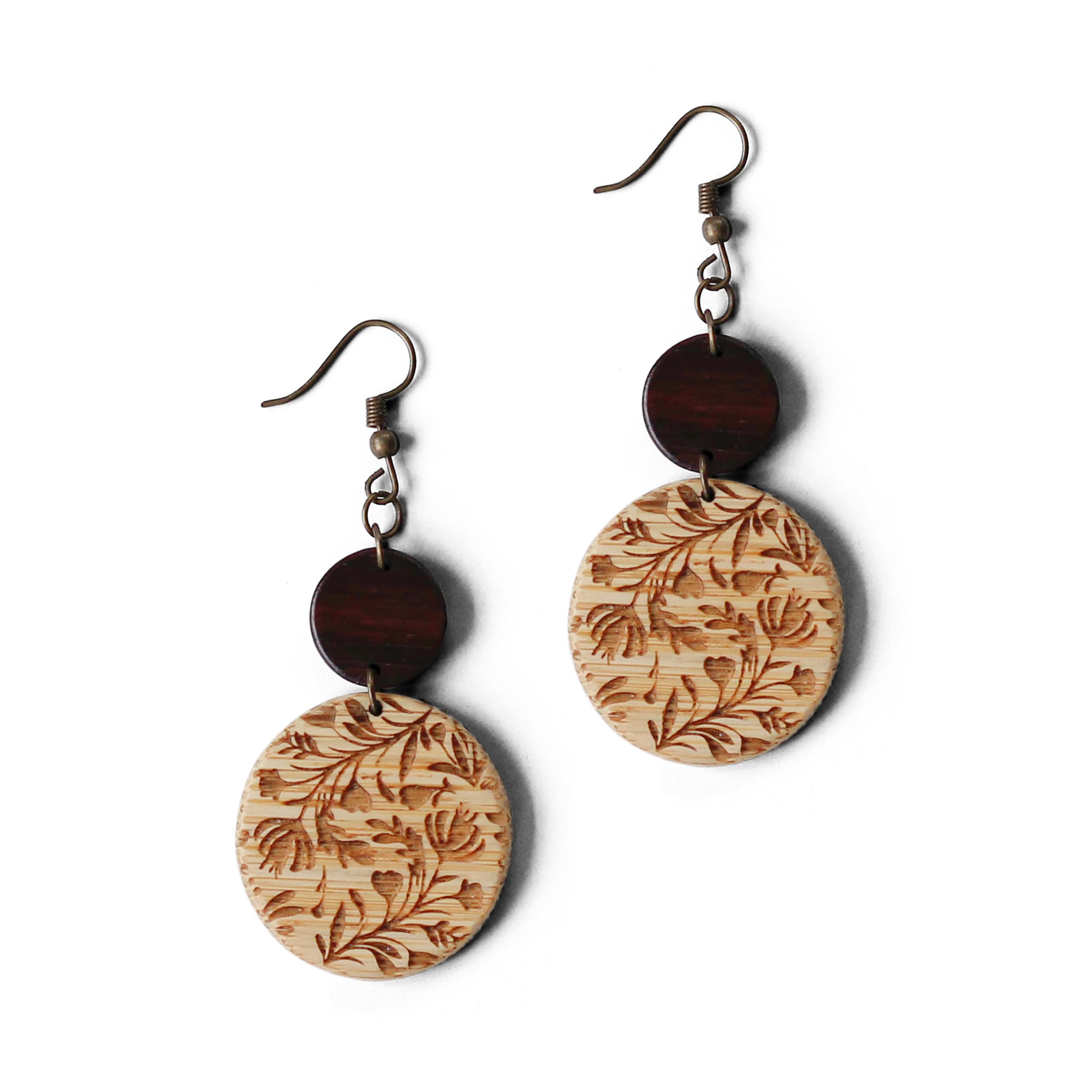 See full amazon price history chart for Bamboo Floral Engraved Dangle Earrings, Eco-Friendly, Hand Crafted, Wooden Drop Style for Girls and Women Bamboo Floral Engraved Dangle Earrings, Eco-Friendly, Hand Crafted, Wooden Drop Style for Girls and Women (B0D8FQ75H1) Amazon Price History, Amazon Price Tracker
