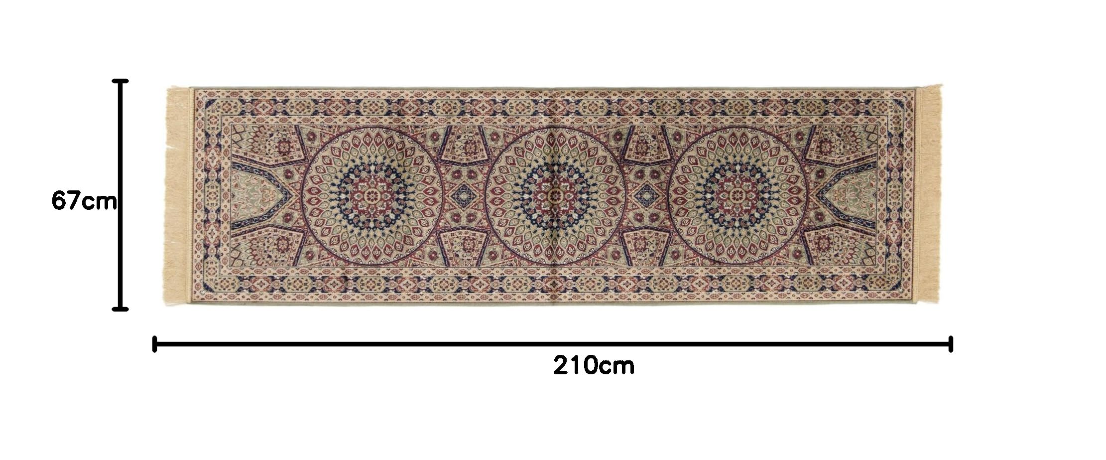 Galleria Farah1970 210X67 CM Modern New Carpet Tapis Teppich Alfombra rug Belgium