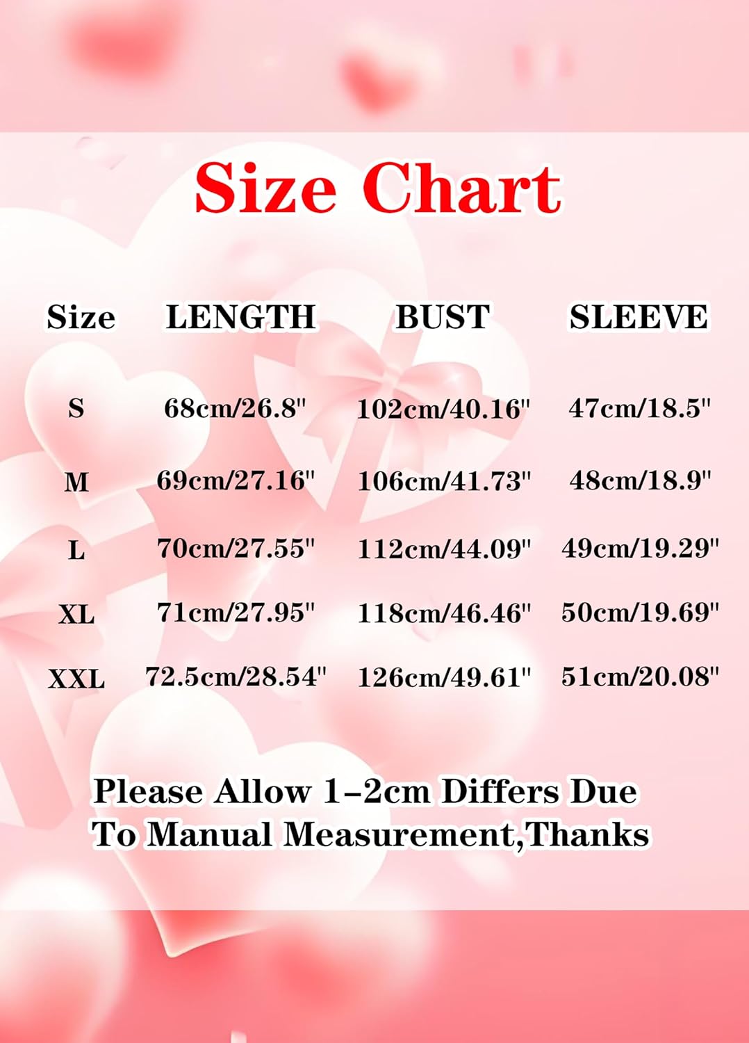 Valentine Sweatshirts for Women Cute Love Heart Shirt Valentine's Long Sleeve Pullover Tops - Image 6