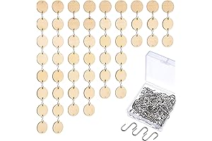 Hicarer Wooden Birthday Boards Tags Ornaments for Crafts