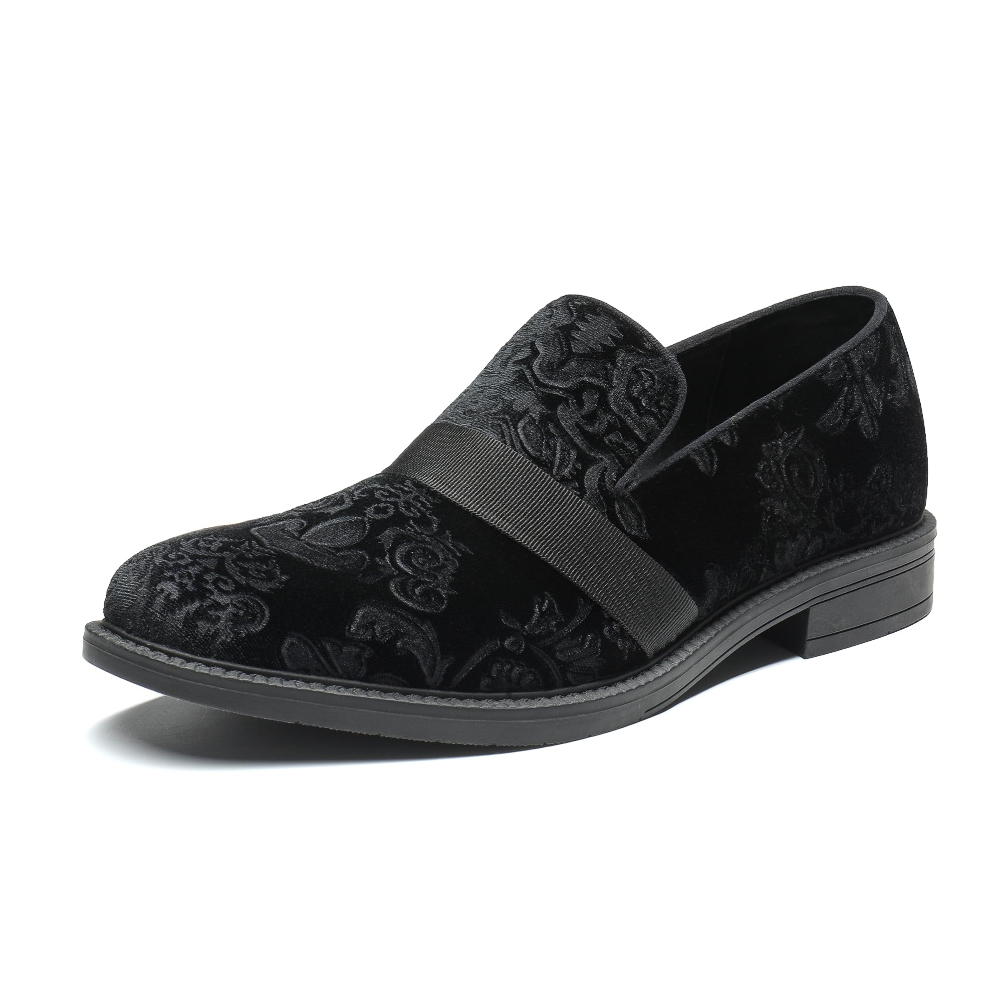 Bruno Marc Patent Leather Loafers