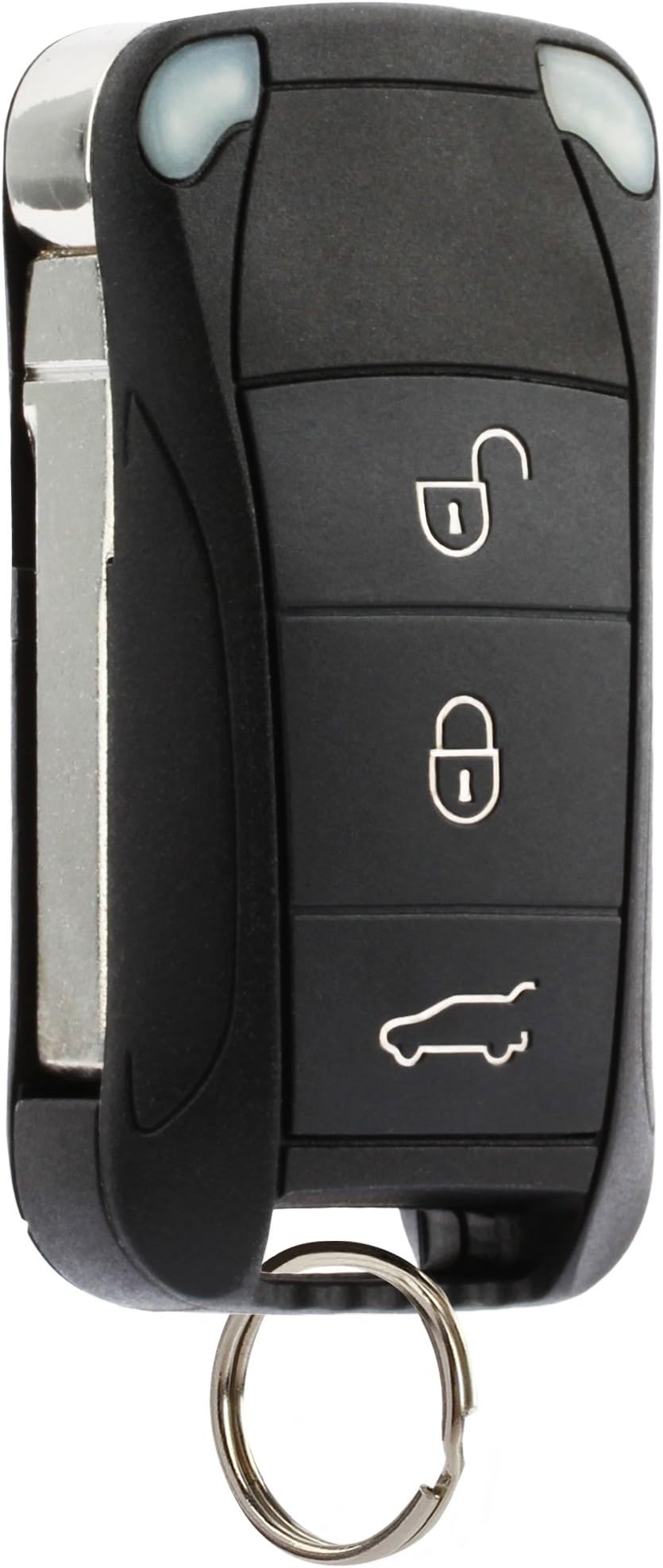 For 03-11 Porsche Cayenne Keyless Entry Remote Flip Key Fob 3btn KR55WK45032