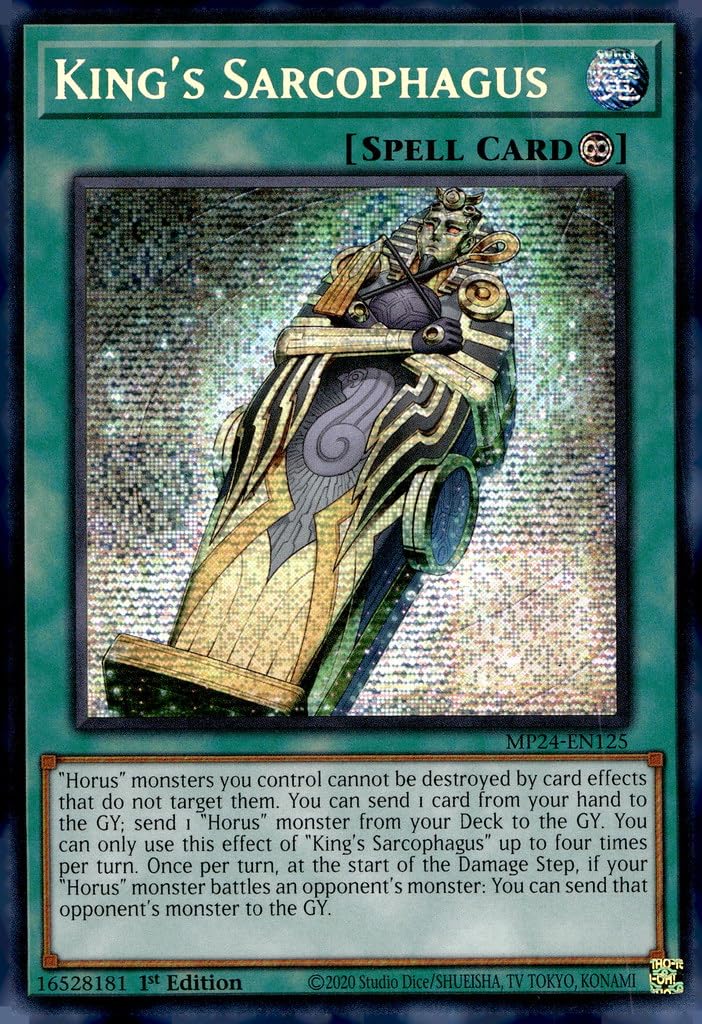 Amazon.com: King's Sarcophagus - MP24-EN125 - Prismatic Secret Rare