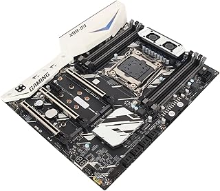 Placa-mãe LGA2011, Placa-mãe para Jogos NVME M.2 SSD 4 Canais DDR4, Substituição da Placa-mãe SATA3.0 X99 para Computador PC para Home Office