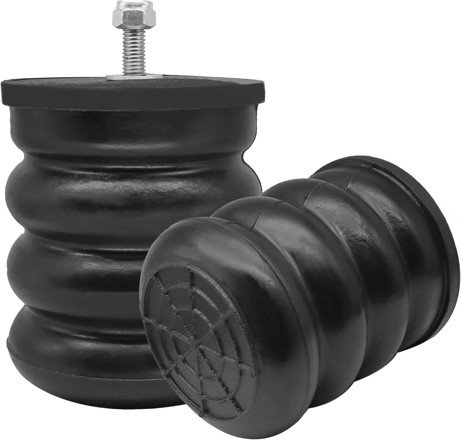 2PCS Air Suspension Helper Spring Kit Compatible with Ford E-150 E-250 E-350 E-450 for Mercedes-Benz Sprinter 1500 2500 3500 Replace # SSF-106-47 SSF106047 106-47 Black