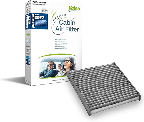 VALEO Filtro de Habitáculo PROTECT 715863 - Filtro Antipolen con Carbón Activado