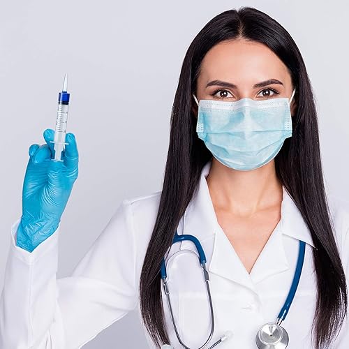 Miniatura 6 de Nuanchu Juego de jeringas de plástico grandes de 8 piezas, jeringas para animales, jeringas de medición de líquidos, herramientas para dispensar,