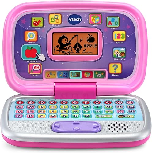 VTech Play Smart - Portátil preescolar, color rosa