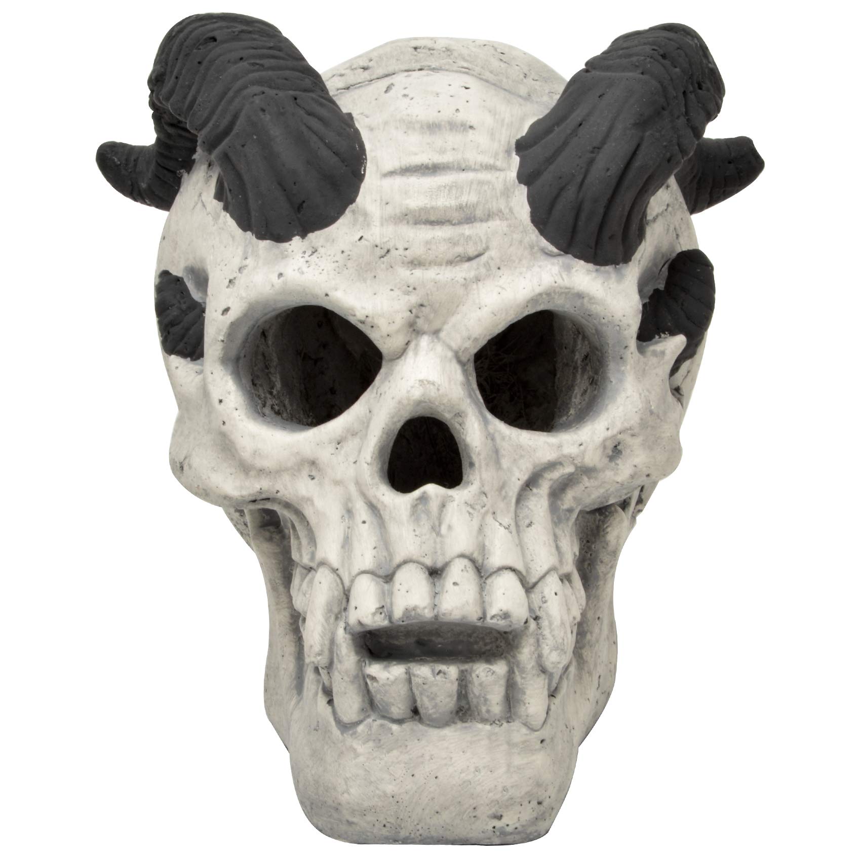 Photo 1 of **damaged ear**
Stanbroil Fireproof Fire Pit Fireplace Demon Skull Gas Log for Ventless & Vent Free, Propane, Gel, Ethanol, Electric, Outdoor Fireplace and Fire Pit, Halloween Decor, White - Patent Pending