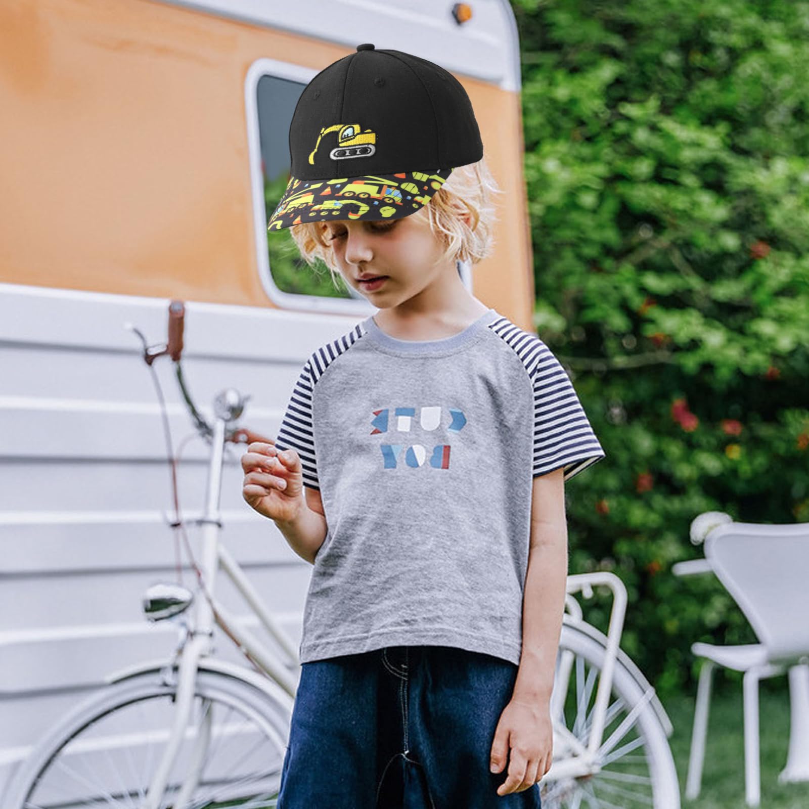 Gorra Niño Ajustable 3-8 Años para Escuela Viajes Camping Playa