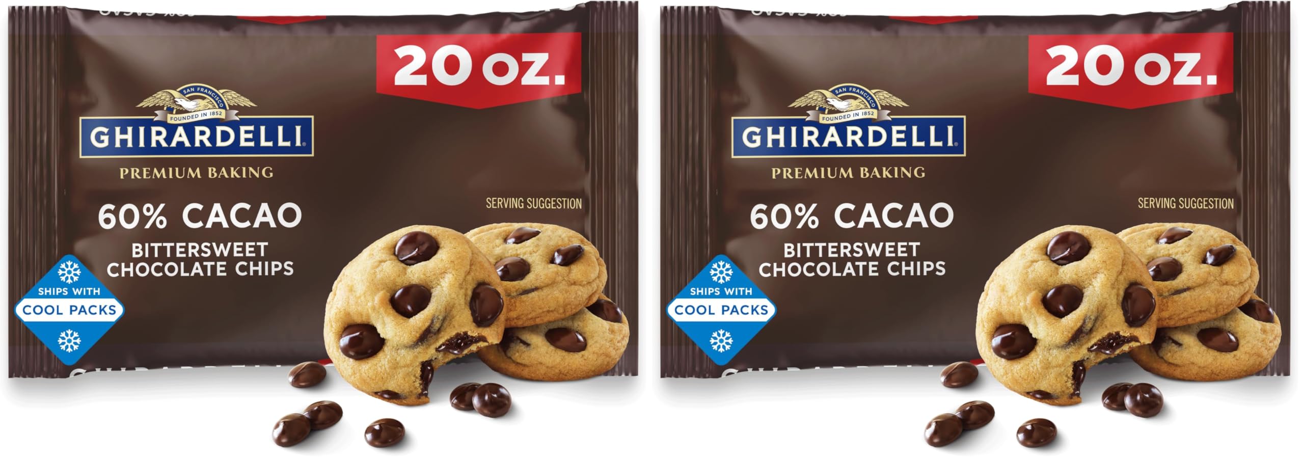 Amazon.com: GHIRARDELLI 60% Cacao Bittersweet Chocolate Premium