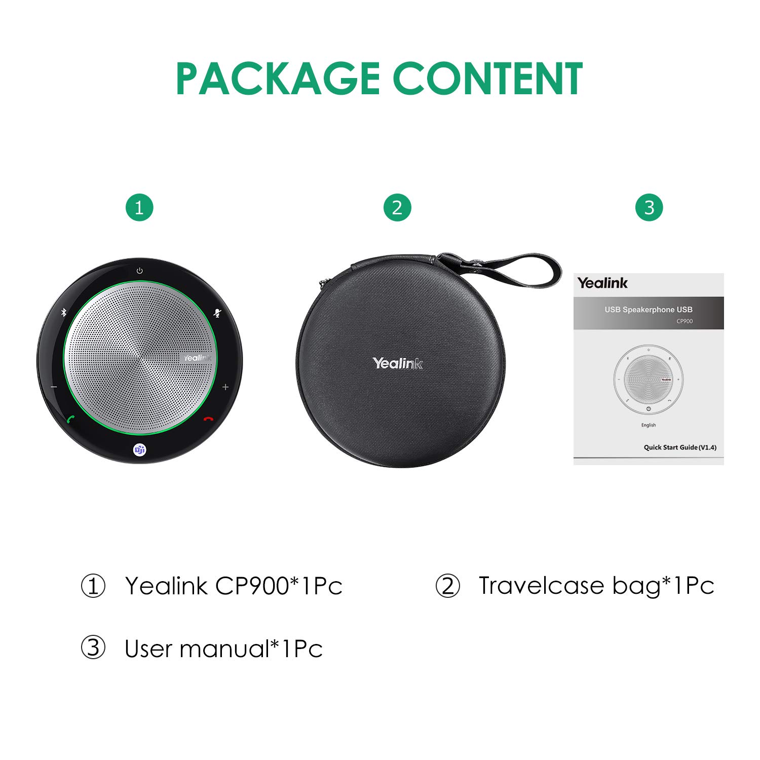 Amazon.com : Yealink Bluetooth Speakerphone USB Speakers