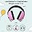Friday 7Care Baby Ear Protection Noise Cancelling Headphones for Ages 0-24 Months, Pink