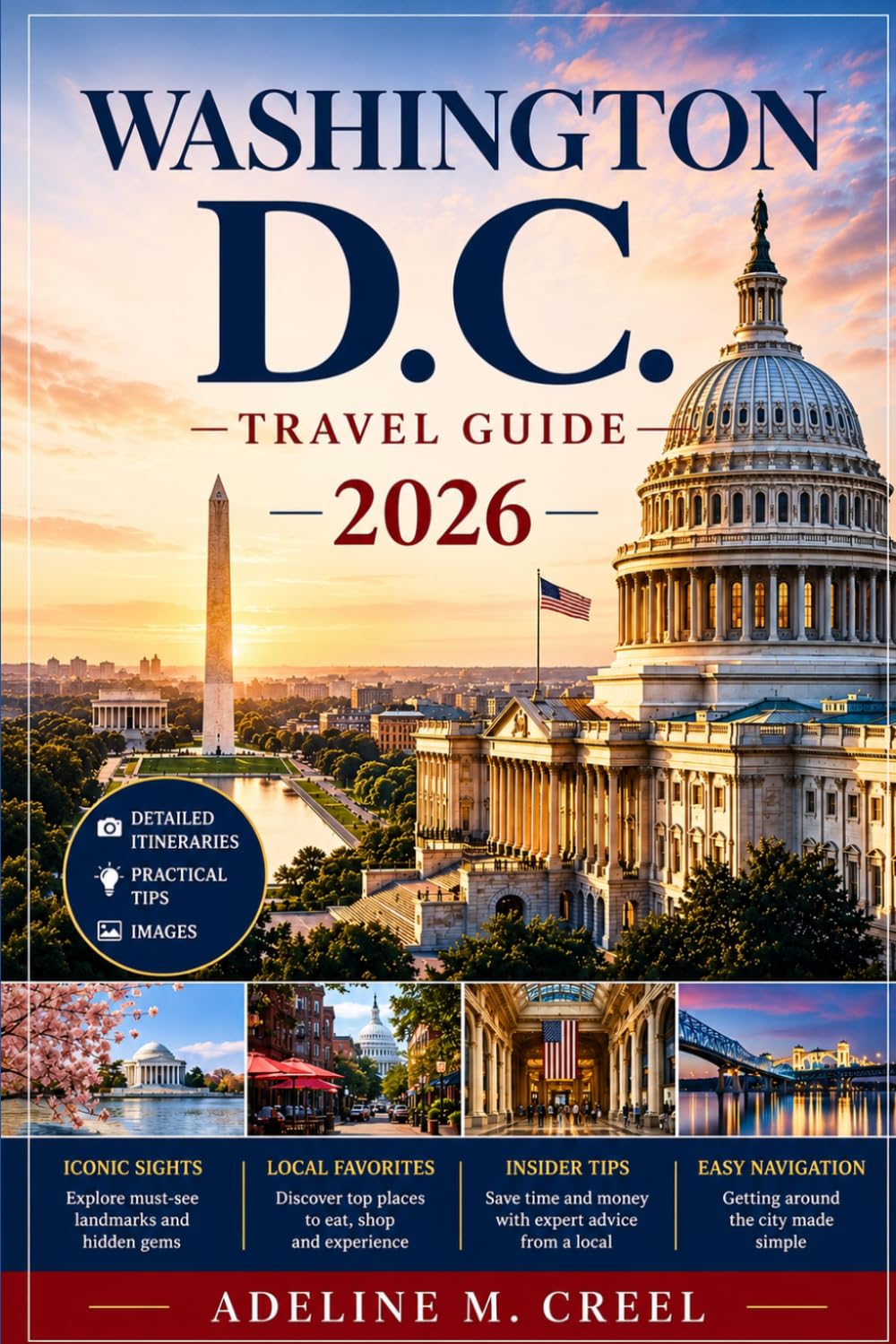 WASHINGTON D.C. TRAVEL GUIDE 2026: Everything You Need for an Unforgettable Capital Adventure with Smithsonian Museums, Monument Tours, Local Food Spots, Hidden Gems, Metro Tips, and Smart Itineraries