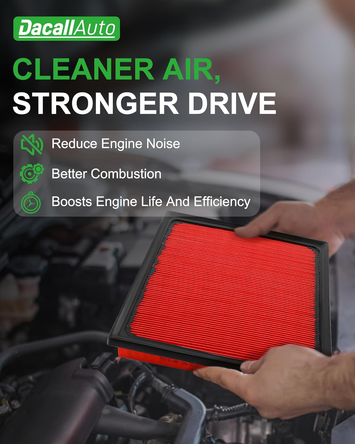 Activated Carbon Cabin & Engine Air Filter Set fit for Subaru Forester H4-2.5L (2019-2024), for Subaru WRX H4-2.4L (2022-2025), Replacement 72880fl000, 16546aa16a