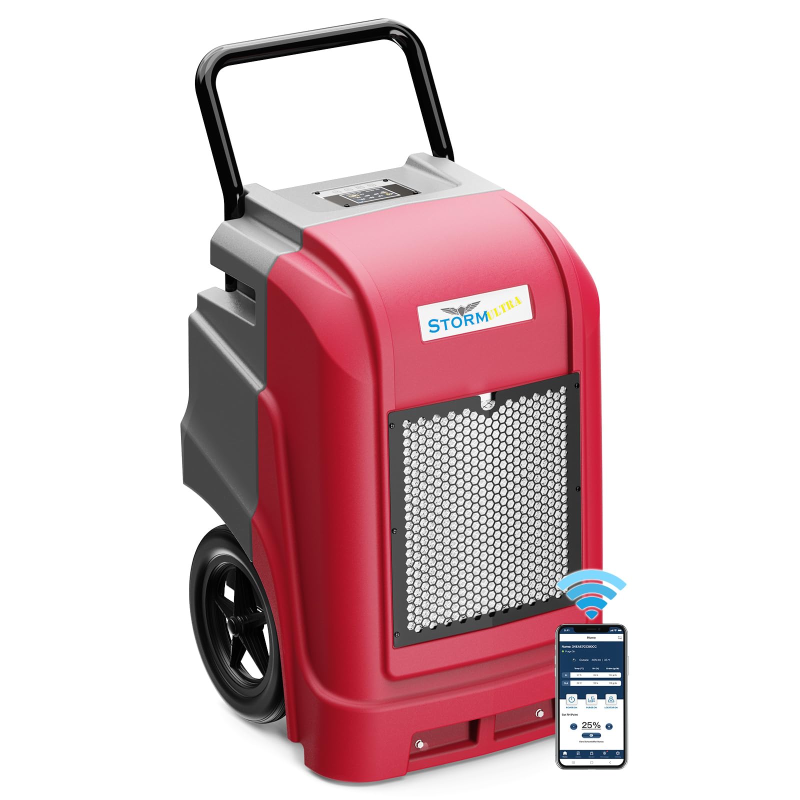 ALORAIR Red / Storm Ultra-WIFI / 190.0 pints Dehumidifiers